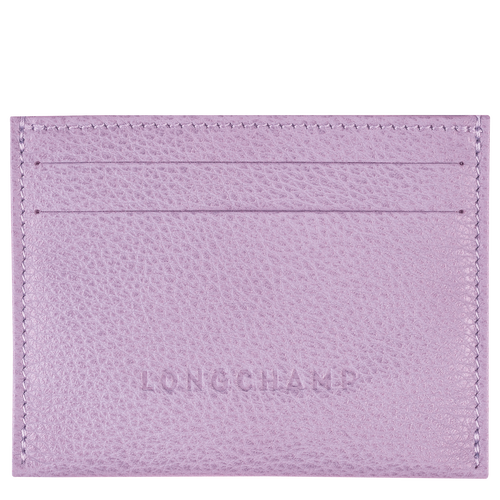 Longchamp Le Foulonné Leather Women\'s Cardholders Purple | 968-FMGOVA