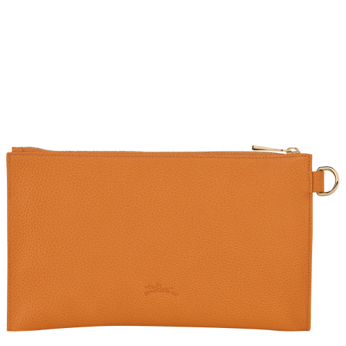 Longchamp Le Foulonné Leather Women's Pouches Orange | 391-RCXOTH