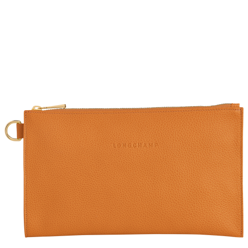 Longchamp Le Foulonné Leather Women\'s Pouches Orange | 391-RCXOTH