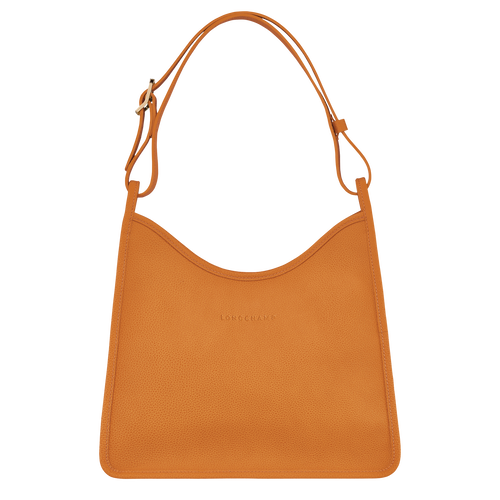 Longchamp Le Foulonné Leather Women\'s Shoulder Bags Orange | 068-QOVUGP