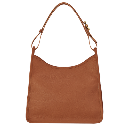 Longchamp Le Foulonné Leather Women's Shoulder Bags Brown | 086-TNHWJD