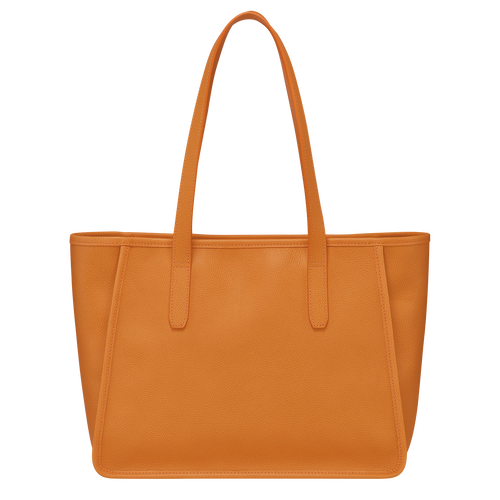 Longchamp Le Foulonné Leather Women's Shoulder Bags Orange | 431-ZCEPJQ