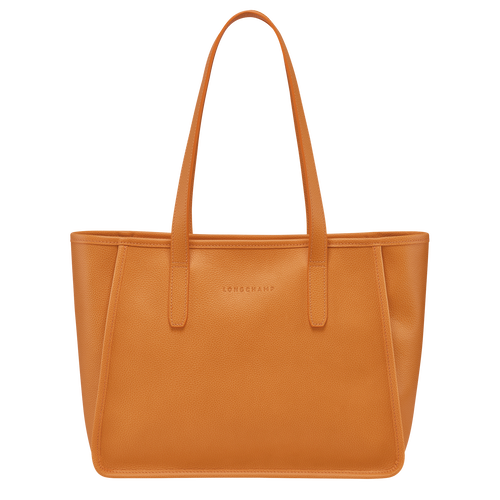 Longchamp Le Foulonné Leather Women\'s Shoulder Bags Orange | 431-ZCEPJQ