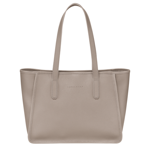 Longchamp Le Foulonné Leather Women\'s Shoulder Bags Grey | 854-JXFCHU