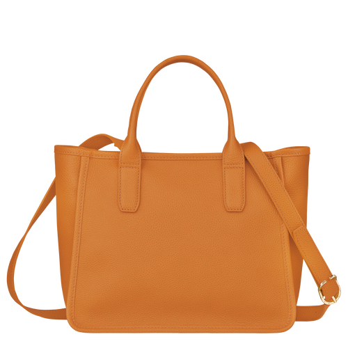 Longchamp Le Foulonné Leather Women's Top-handle Bags Orange | 201-VOEDJZ