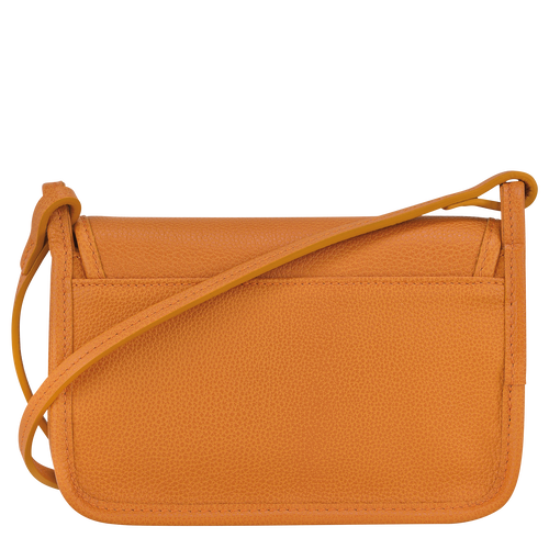 Longchamp Le Foulonné Leather Women's Wallets On Chain Orange | 571-JYAQPE