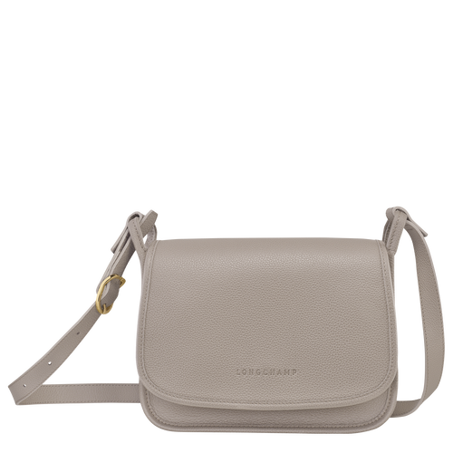 Longchamp Le Foulonné M Leather Women\'s Crossbody Bags Grey | 162-TAYDIN