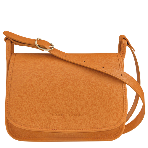 Longchamp Le Foulonné M Leather Women\'s Crossbody Bags Orange | 609-MWDZXO