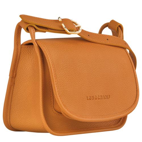 Longchamp Le Foulonné S Leather Women's Crossbody Bags Orange | 139-UEWZAS