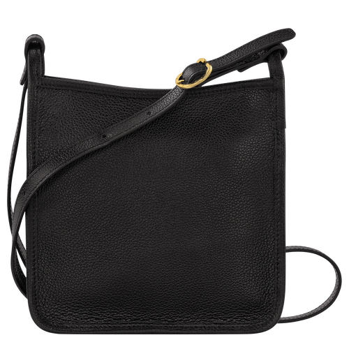 Longchamp Le Foulonné S Leather Women's Crossbody Bags Black | 389-RAUMZI