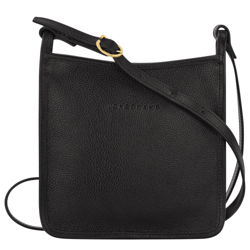 Longchamp Le Foulonné S Leather Women\'s Crossbody Bags Black | 389-RAUMZI