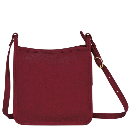 Longchamp Le Foulonné S Leather Women's Crossbody Bags Red | 659-UNBTGD