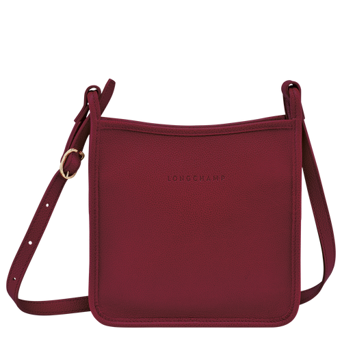 Longchamp Le Foulonné S Leather Women\'s Crossbody Bags Red | 659-UNBTGD