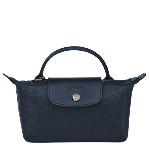 Longchamp Le Pliage City Canvas Women\'s Pouches Blue | 109-NKWHLA