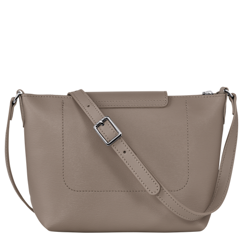 Longchamp Le Pliage City Canvas Women's Crossbody Bags Beige | 145-IHBTRJ