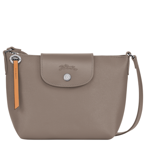 Longchamp Le Pliage City Canvas Women\'s Crossbody Bags Beige | 145-IHBTRJ