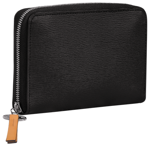 Longchamp Le Pliage City Canvas Women's Compact Wallets Black | 473-FRNWHD