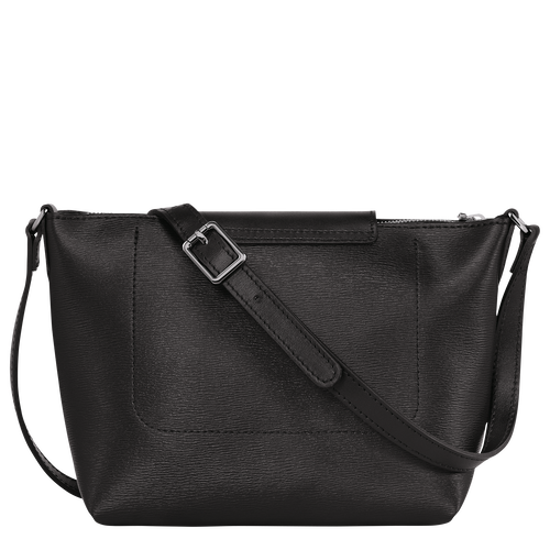 Longchamp Le Pliage City Canvas Women's Crossbody Bags Black | 504-NCJPRO