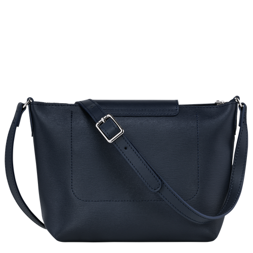 Longchamp Le Pliage City Canvas Women's Crossbody Bags Blue | 564-URHVBQ