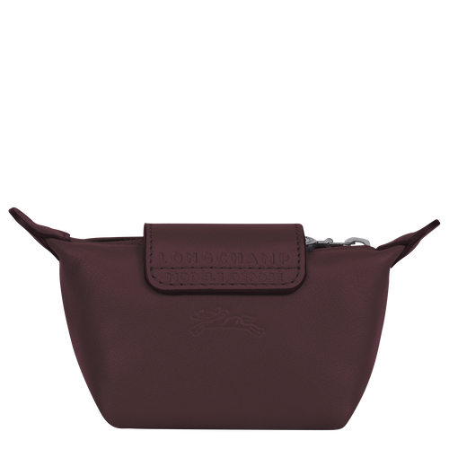 Longchamp Le Pliage Cuir Leather Men's Coin Purses Red | 127-DVIFUG