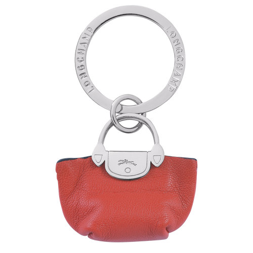 Longchamp Le Pliage Cuir Leather Men\'s Key Rings Orange | 842-HKMCYP