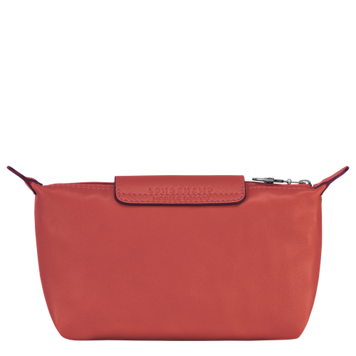 Longchamp Le Pliage Cuir Leather Women's Pouches Orange | 468-ZWSBIN