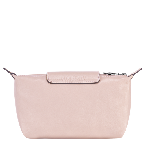 Longchamp Le Pliage Cuir Leather Women's Pouches Pink | 986-JNQTYM