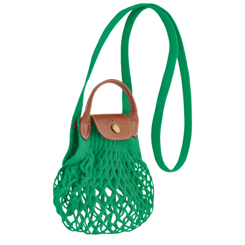 Longchamp Le Pliage Filet XS Canvas Women's Pouches Green | 023-ZWJIOS