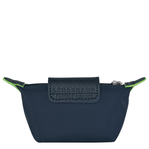 Longchamp Le Pliage Green Canvas, Recycled canvas Women's Coin Purses Blue | 032-JEAZTR