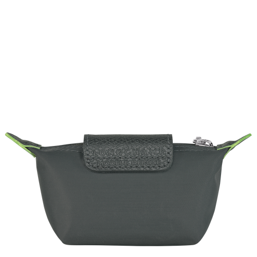 Longchamp Le Pliage Green Canvas, Recycled canvas Men's Coin Purses Grey | 092-TZVFQB