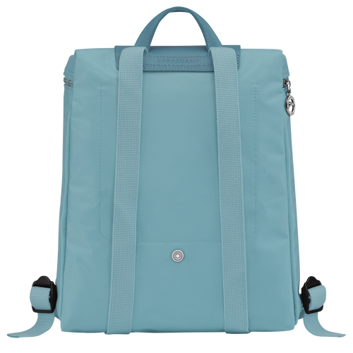 Longchamp Le Pliage Green Canvas, Recycled canvas Men's Backpacks Blue | 176-FIAYJV