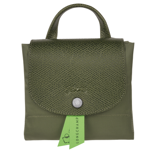 Longchamp Le Pliage Green Canvas, Recycled canvas Women's Backpacks Green | 378-CDSBMV