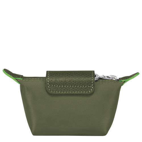 Longchamp Le Pliage Green Canvas, Recycled canvas Women's Coin Purses Green | 529-QRTZMH