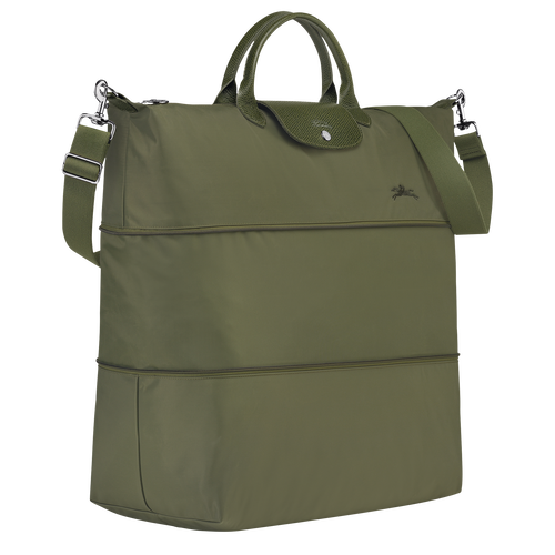 Longchamp Le Pliage Green Canvas, Recycled canvas Men's Travel Bags Green | 614-VZUAFE