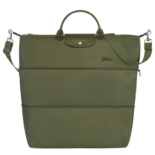 Longchamp Le Pliage Green Canvas, Recycled canvas Men\'s Travel Bags Green | 614-VZUAFE