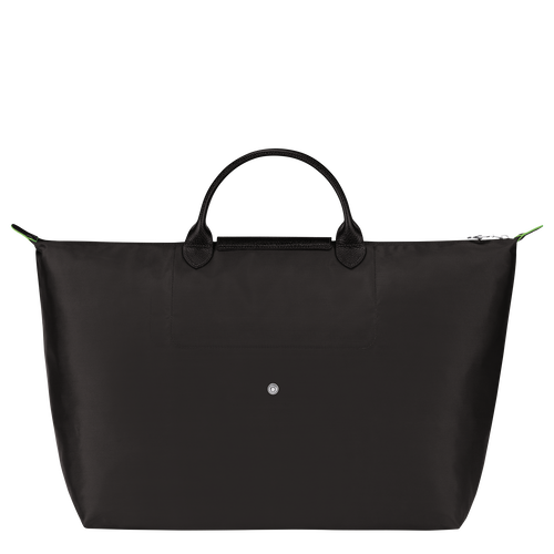 Longchamp Le Pliage Green L Canvas, Recycled canvas Men's Travel Bags Black | 071-CFPSBZ