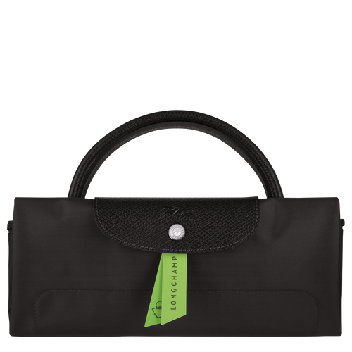 Longchamp Le Pliage Green L Canvas, Recycled canvas Women's Travel Bags Black | 246-ITMHSQ