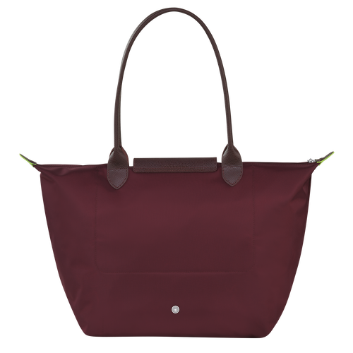 Longchamp Le Pliage Green L Canvas, Recycled canvas Women's Shoulder Bags Red | 508-UHSKLY