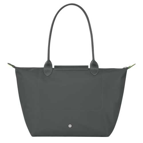 Longchamp Le Pliage Green L Canvas, Recycled canvas Women's Shoulder Bags Grey | 813-KXWCBL