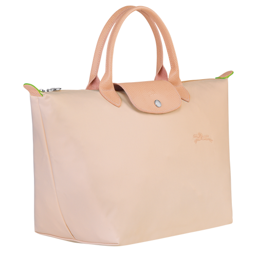 Longchamp Le Pliage Green M Canvas, Recycled canvas Women's Top-handle Bags Pink | 072-JTAIBO