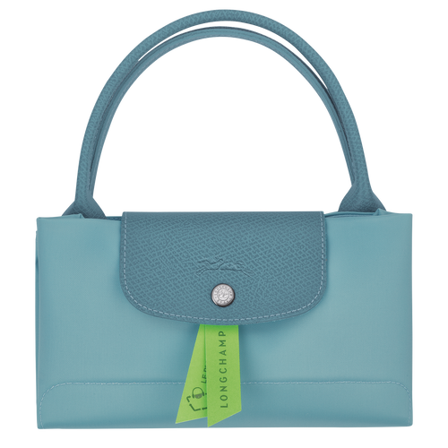 Longchamp Le Pliage Green M Canvas, Recycled canvas Women's Top-handle Bags Blue | 601-UKOFLH