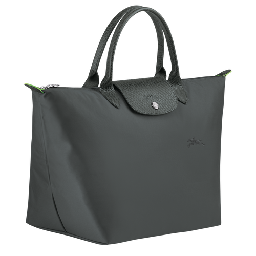 Longchamp Le Pliage Green M Canvas, Recycled canvas Women's Top-handle Bags Grey | 632-IKVUGH