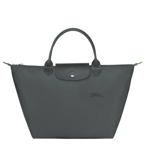 Longchamp Le Pliage Green M Canvas, Recycled canvas Women\'s Top-handle Bags Grey | 632-IKVUGH