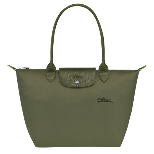 Longchamp Le Pliage Green S Canvas, Recycled canvas Women\'s Shoulder Bags Green | 031-WKRCYV