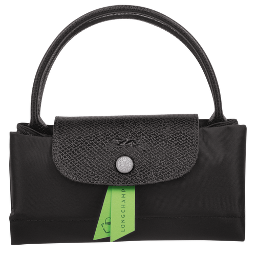 Longchamp Le Pliage Green S Canvas, Recycled canvas Women's Top-handle Bags Black | 215-FMOQZE