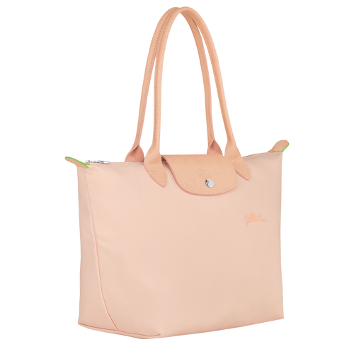 Longchamp Le Pliage Green S Canvas, Recycled canvas Women's Shoulder Bags Pink | 275-WKRHSE