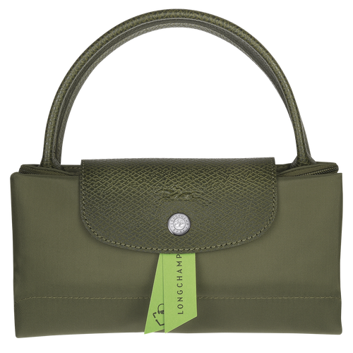 Longchamp Le Pliage Green S Canvas, Recycled canvas Women's Top-handle Bags Green | 501-HAMTDK