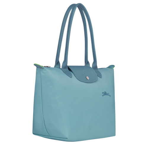 Longchamp Le Pliage Green S Canvas, Recycled canvas Women's Shoulder Bags Blue | 761-VIBTCZ