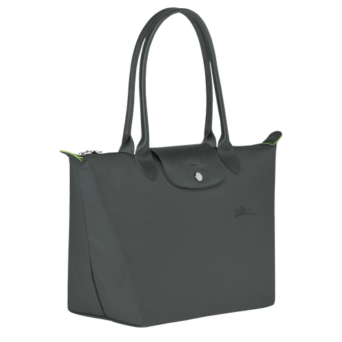 Longchamp Le Pliage Green S Canvas, Recycled canvas Women's Shoulder Bags Grey | 794-NUMRFS