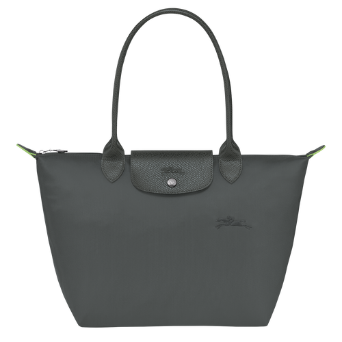 Longchamp Le Pliage Green S Canvas, Recycled canvas Women\'s Shoulder Bags Grey | 794-NUMRFS